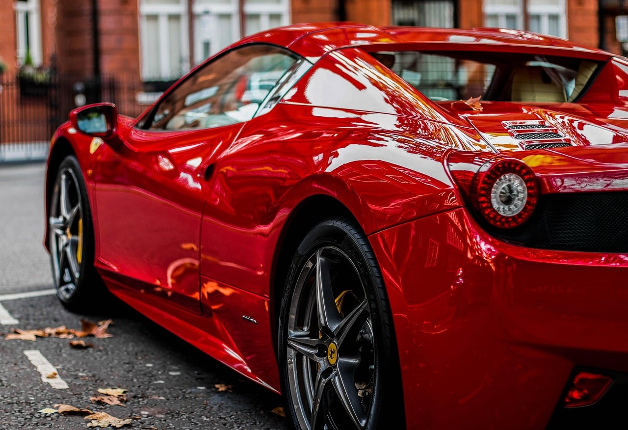 ferrari rouge